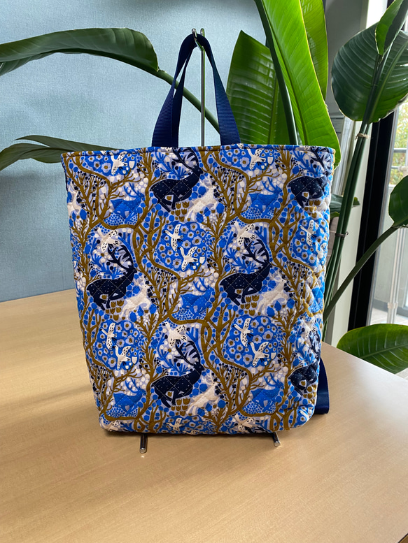 ☆ハンドメイド☆ ミニチュア 2wayキルティングバッグ レッド アウト