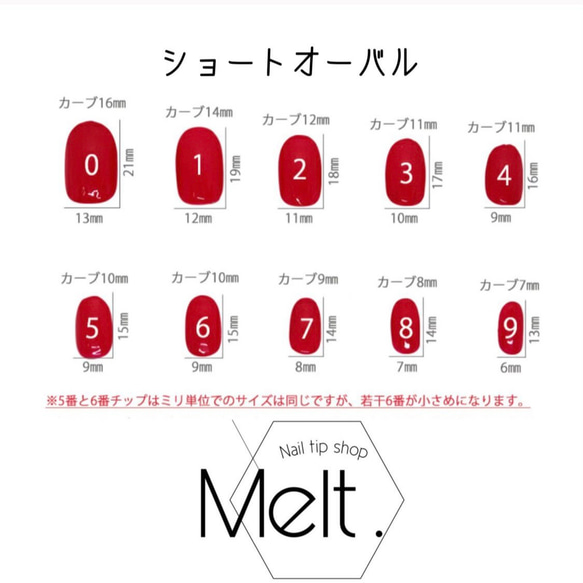 Melt. ネイルチップ #04 / ニュアンスネイル 12枚目の画像