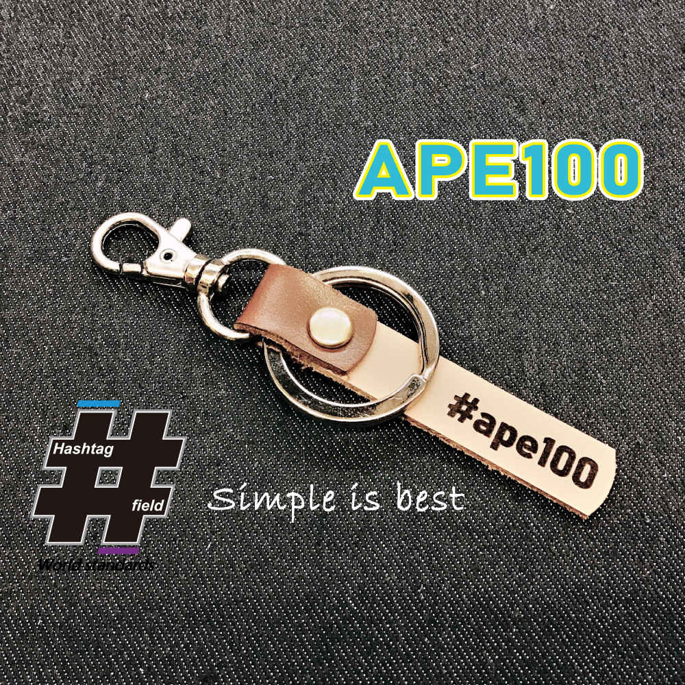 レザー ブラック APEHEAD キーホルダー BAPE☆新品・未使用 ☆新品☆ BAPE head キーホルダー a bathing ape エイプ ベイプ