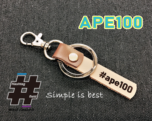 激レア APE エイプ レザー バッグタグ ネームタグ レア 未使用 激レア APE エイプ レザー バッグタグ ネームタグ