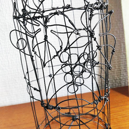 （専用）ワインシリーズ　ワイヤーアート ワインボトル ワイヤーアート 立体・オブジェ YAN 通販 17106895