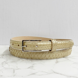 まゆみママ さん専用新品　蛇革パイソン　118cm➕金具　ロングベルト まゆみママ さん専用新品 蛇革パイソン 118cm➕金具 ロングベルト