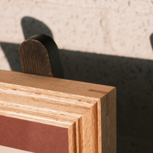 額縁】A4/A3/A2/B5/B4/B3/B2ポスターフレーム レッドオーク無垢