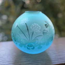 オーダーメイド 青いガラス 花瓶 流線型デザイン 楽天市場】花器 花瓶 沖縄 琉球ガラス フラワーベース 稲嶺盛