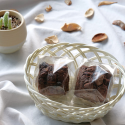 【２個】北海道産発酵バタースコーン (ダブルチョコレート） 2枚目の画像