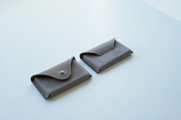 そだてる名刺入れ グレー 【ギボシタイプ】と【差し込みタイプ】 名刺