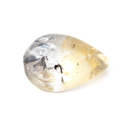 かわいい希少石】ロマネサイトインシトリン 16.20ct 天然石 まる