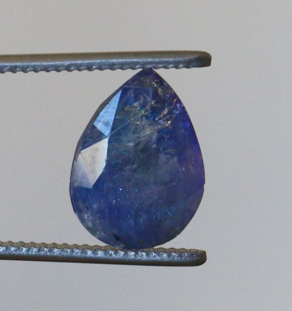 5.7ct 天然石 タンザナイト ペアシェープ ルース 天然石 GemmaJP 