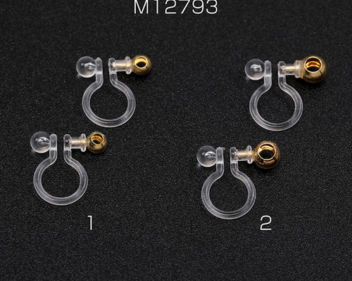 なっつです。ノンホールピアス2点 5d92ee5958c0c6ae551d3a33561222