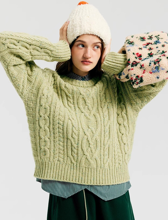ウールセーター　秋冬セーター 9枚目の画像