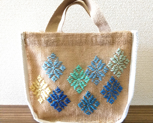 ハンドメイド　トートバッグ 83be8119a9f65da297833088970742