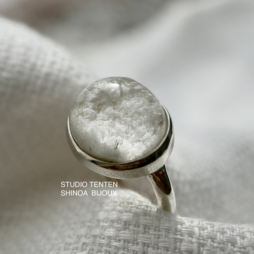 STUDIO TENTEN ライモナイトインクォーツリング STUDIO TENTEN ライモナイトインクォーツリング