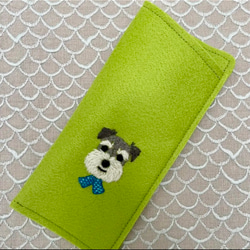 ビションフリーゼ刺繍メガネケース メガネケース mu-made 通販