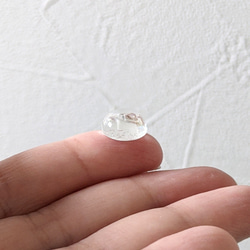 ガラス カボション ラウンド 30個 クリア 硝子 透明 カラーチャート パーツ 5枚目の画像