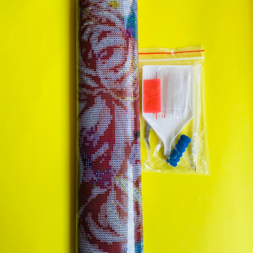 ALL フェアリーダストビーズ ダイヤモンドアート A3サイズ 猫③