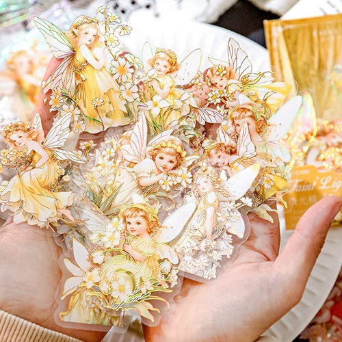 ❌即購入不可❌花間妖精シリーズ 6種類 180枚 金箔押し 花 妖精
