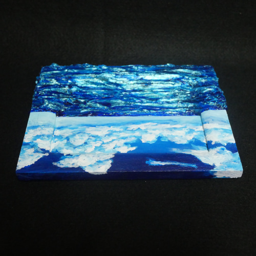 油絵 油彩 油彩画 絵 絵画 ミニ絵画【海】 絵画 HR 通販