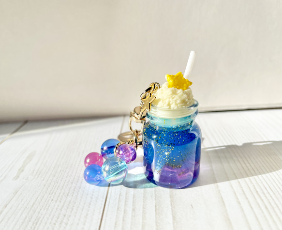 クリームソーダ　チェーンキーホルダー　超美品　展示のみ クリームソーダ チェーンキーホルダー 超美品 展示のみ 楽天市場