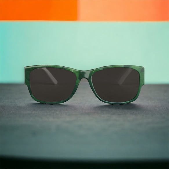 【受注製作】Green mist 2 のサングラス 1枚目の画像