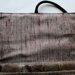 ７５４４　色大島紬の着物で作った和風財布・ポーチ＃送料無料 7枚目の画像