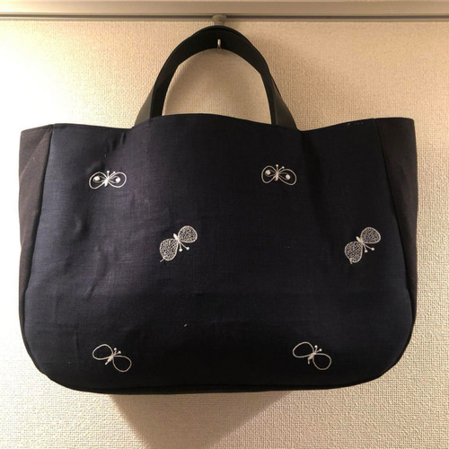 ♡handmade♡ ミナペルホネン まるトートバッグ ミナペルホネン