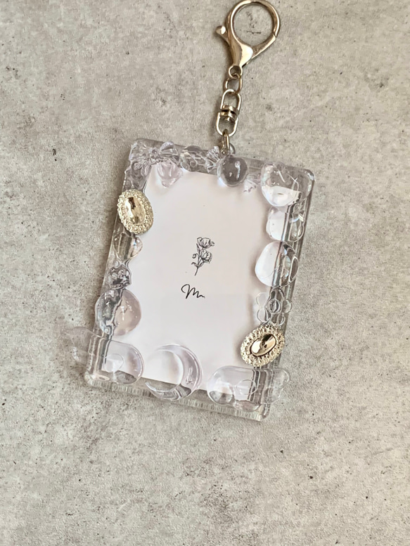 キー  トレカ B8トレカキーホルダー】再販 硬質ケース 『 clear 』 no. 201