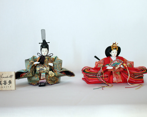 シナモンロール様依頼品 手のひらサイズのお雛様 ひな人形・雛飾り