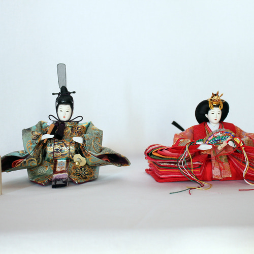 シナモンロール様依頼品 手のひらサイズのお雛様 ひな人形・雛飾り