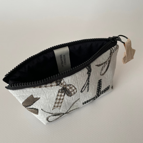 poitto16 Machi5 西班牙布 POUCH HAPPY BOW 第6張的照片