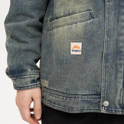 メンズ・レディース兼用·大きなポケットのデニムコートヴィンテージのゆったりしたジャケットのカップルの上着 W166 15枚目の画像