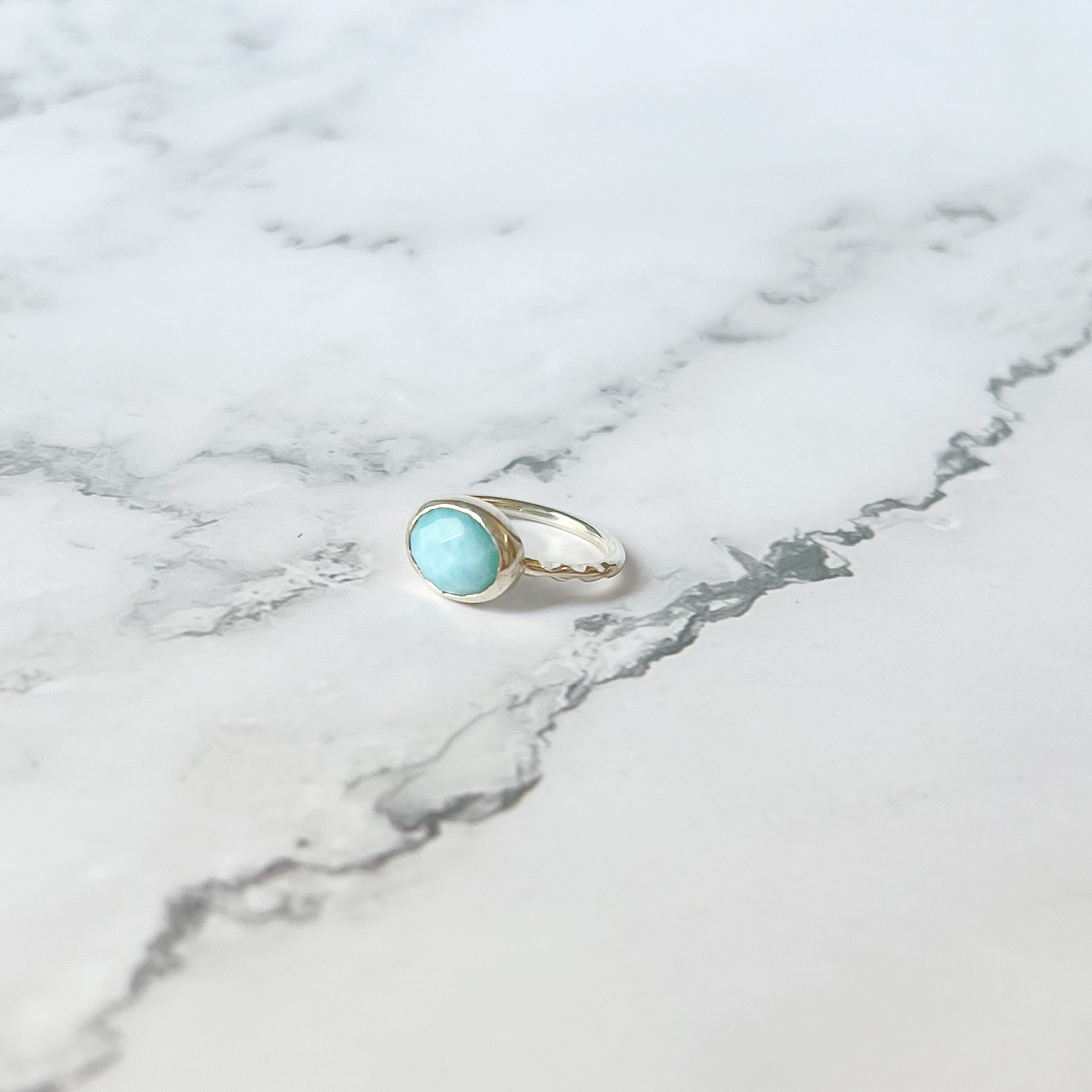 ラリマーオーバルリング RG21-137