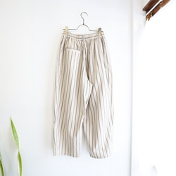 organic cotton wide tuck pants (2colors) 10枚目の画像