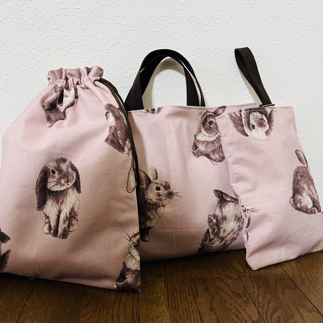 ★入園、入学★レッスンバッグ、お着替え袋、シューズ袋セット