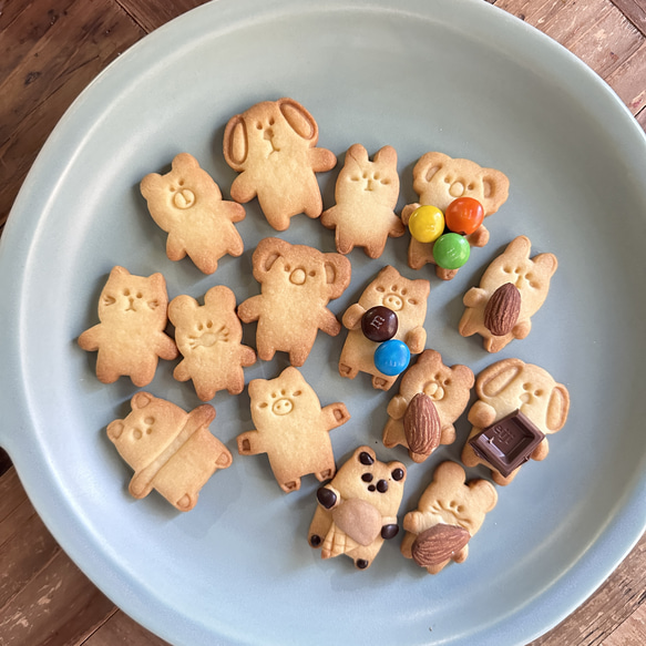 【種類選択】ミニ動物setクッキー型 1枚目の画像
