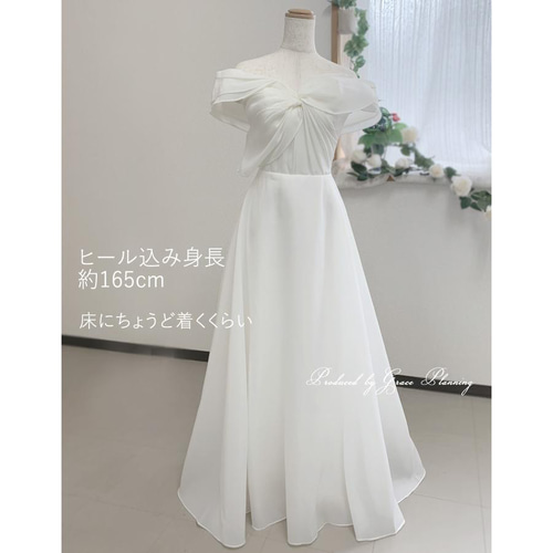 ウェディングドレス ウエディングオフショルダー Aライン 結婚式 ウェディングドレス ウエディングオフショルダー Aライン 結婚式