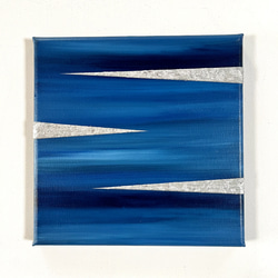 現代アート・抽象画・アートパネル  (22.7×22.7cm）（S-SM号) 3枚目の画像