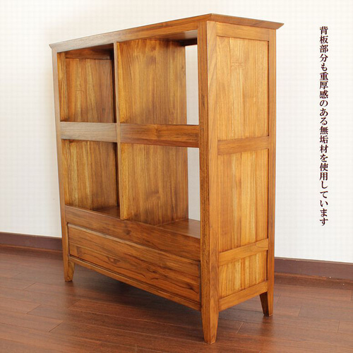 本棚 ブックシェルフ チーク家具 木製 無垢 収納棚 ディスプレイ 本棚 ブックシェルフ チーク家具 木製 無垢 収納棚 ディスプレイ