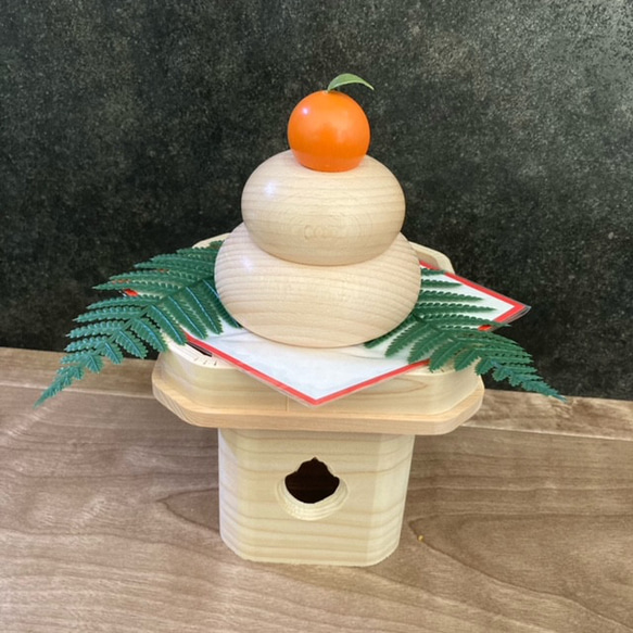 木製 鏡餅 特大 三宝付き 213 20時半までタイムセール その後引き上げ