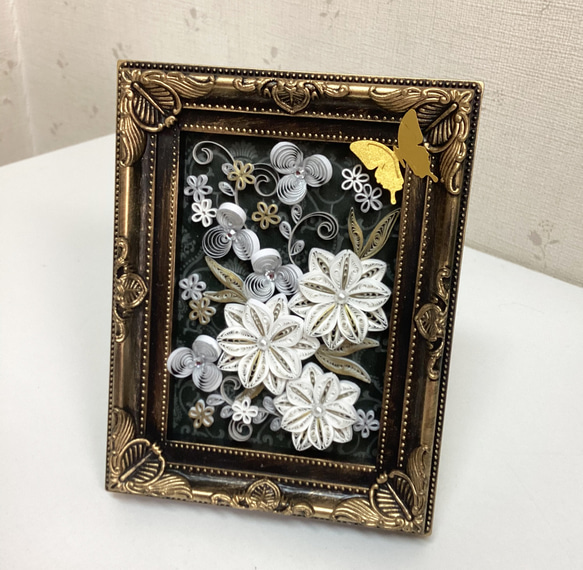 ペーパークイリング ほそ 花パーツ まとめ売り