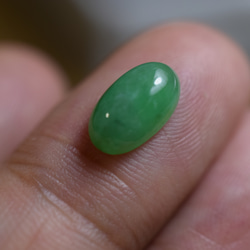 R23-206 美品 緑色 ミャンマー産 A貨 本翡翠 ルース 裸石 硬玉 ジェダイト 5枚目の画像