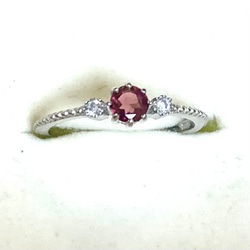 ミネラルマルシェフェア！天然グリーンベリル シルバーフリーリング