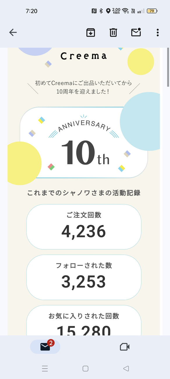 10周年感謝セール❗　新柄ブルーローズ 7枚目の画像