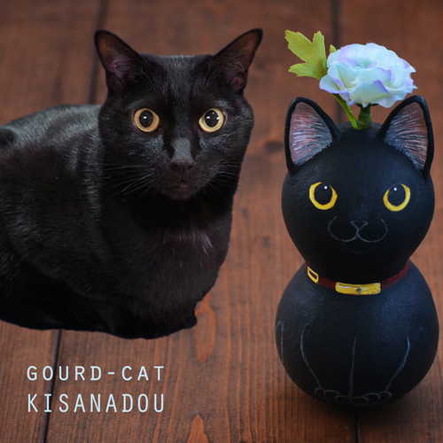 ひょうたんねこ【XL13】オーダー制作 おもちゃ・ペット小物 きさ