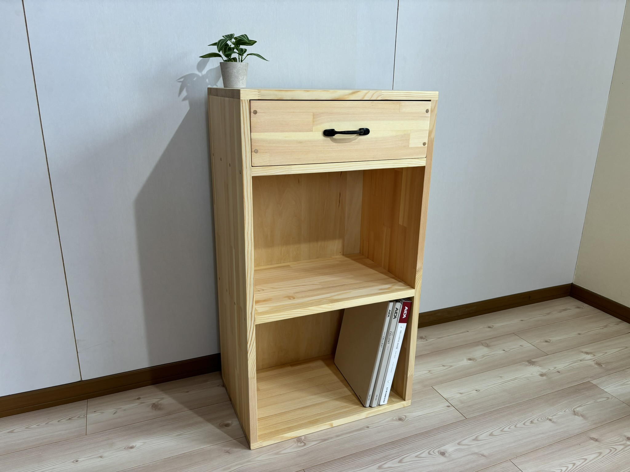 【サイズオーダー可】木のぬくもり感じるキャビネット・ﾅﾁｭﾗﾙ