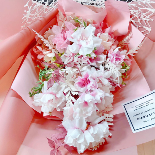 桜の花束 アーティフィシャルフラワー&プリザーブドフラワー 桜の花束 アーティフィシャルフラワー&プリザーブドフラワー