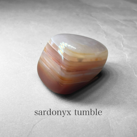 sardonyx tumble / サードオニキスタンブル B 1枚目の画像