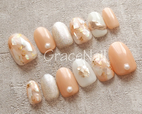 現品販売！ネイルチップ No.981 ネイルチップ（つけ爪） GraceNail