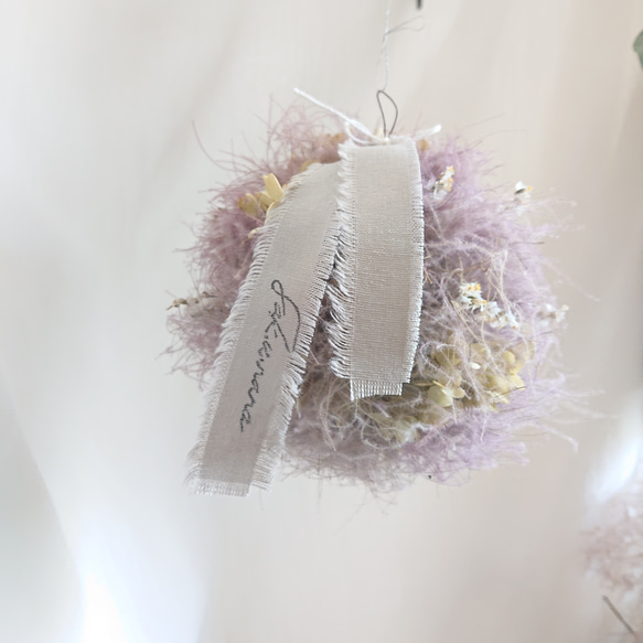 アナベル & スモークツリー ボール リースH105 リース Sak.u.nana 通販  