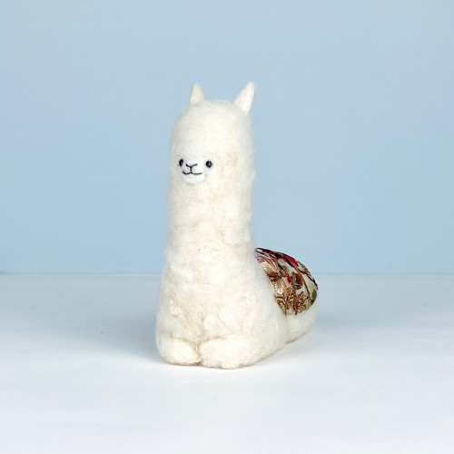 ハンドメイド　しろくまちゃん　アルパカ&ウールのぬいぐるみ ハンドメイド しろくまちゃん アルパカ&ウールのぬいぐるみ