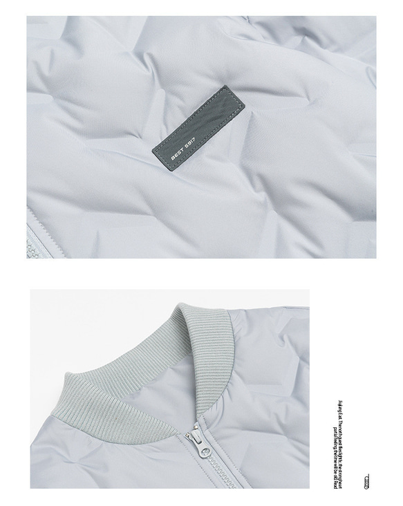 秋冬新品 ショートダウンジャケット メンズ ユニセックス 軽量暖かいカップルコート レディース 6枚目の画像